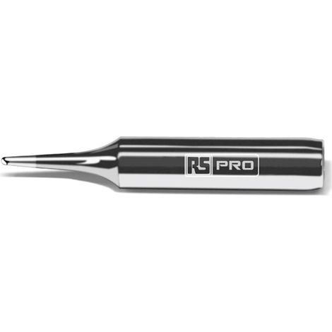 Panne de fer à souder RS PRO RS PRO, sabot droit, série AT, 1 mm, pour Fers et stations de soudage de RS Pro ( Prix pour 1 )