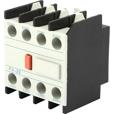Contacteur ca LADN22 Schakelaar F4-22 2 NO 2 NC bloc de Contact auxiliaire adapté (1/5)
