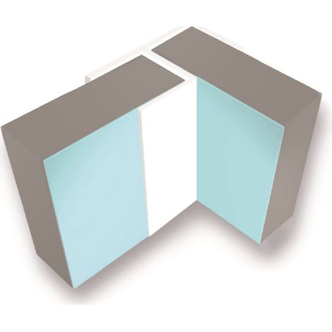 Multipanel Classic 11mm Wall Panel Flush Corner Trim Type 100 White (1/2)