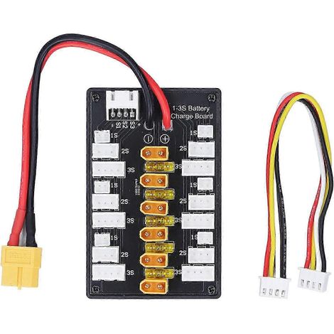 Adaptateur d'extension de chargeur d'équilibrage de batterie 13S avec connecteur intelligent XT prenant en charge la charge en parallèle (1/5)