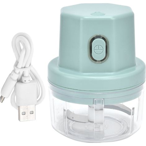 Broyeur Électrique Mini Hachoir à Ail USB Sans Fil pour Légumes et Cuisine (1/5)