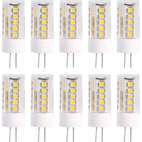 Ampoule Led G4 - 3w 220v 33 Perles Céramique - Lumière Blanc Chaud - Pour Éclairage Domestique - Lot De 1 (1/5)