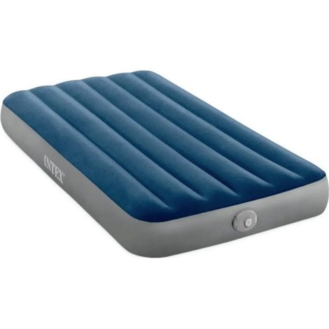 [GEBRAUCHT] B-Ware Intex Luftbett Prestige Downy Airbed 191x99cm blau Camping Gästebett 136kg (1/2)