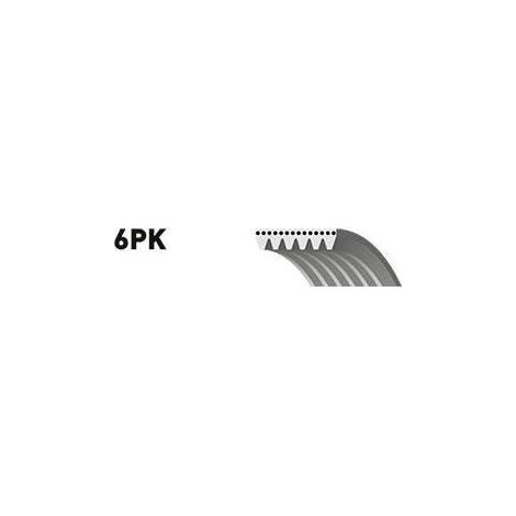 Courroie trapézoïdale à nervures Gates 6PK2270 DODGE 0009933696 0129970792