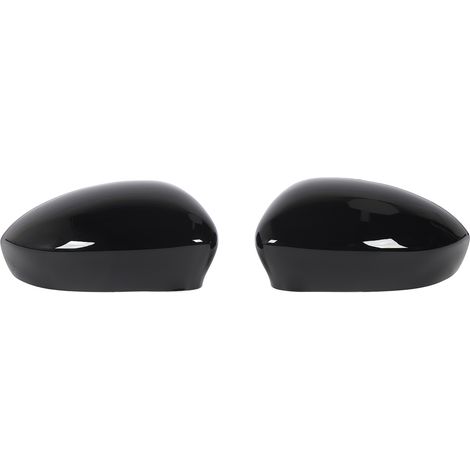 Coperchi per specchietti retrovisori esterni per Fiat 500 2007-2020 – Coppia in ABS nero lucido (1/5)