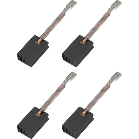 Lot de 2 paires de balais de carbone 5 x 10 x 16 mm compatibles avec Hilti DC 125S DCG 500S (1/5)