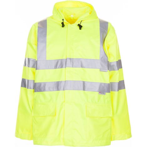 Planam Warn Regenjacke wasserdicht Gr. L gelb (1/5)