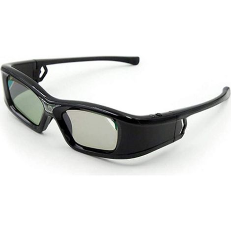 Lunettes 3D actives rechargeables DLP-Link HD ultra-claires à obturateur actif pour tous les projecteurs 3D DLP (1/4)