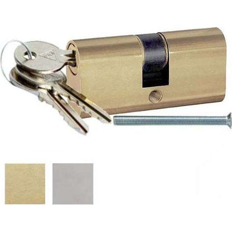 Cilindro Infilare Ovale 54-27-27 Ottone 916-1 Pc