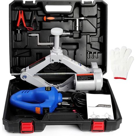 Electric Car Jack, 12 V, 2 tonnes, 35 cm and 42 cm lifting height, multi-function car maintenance tools for DIY (EJ-30S) (1/5)