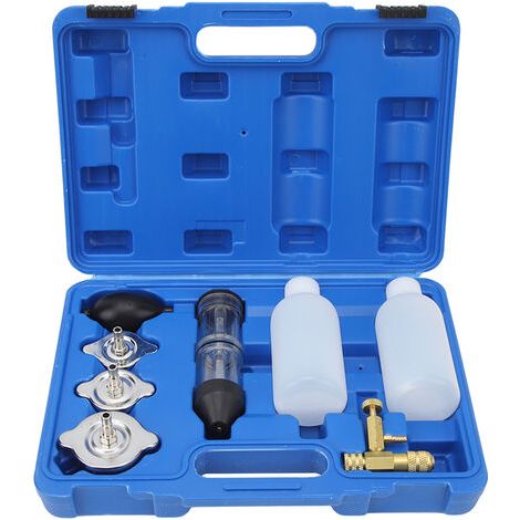Kit di 8 pezzi per il rilevamento di perdite di combustione, rilevatore di perdite di CO2 per auto, camion, trattori ed escavatori. (1/5)