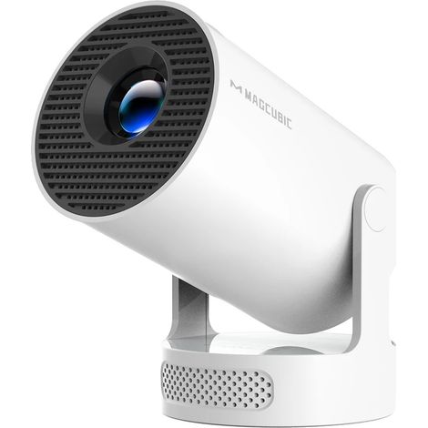 Filiyano – Projecteur, compatible 8 K, format portable, HY300Pro NewWhite, prise européenne