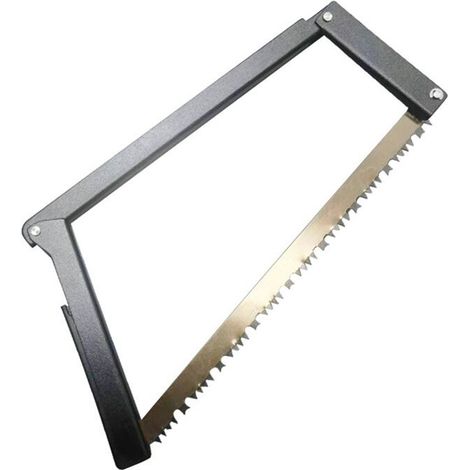 Scie Pliante de Camping Portable 18 cm Lame de Scie à Métaux en Manganèse Pliable Outils D'Exploitation Forestière en Plein Air pour le Camping