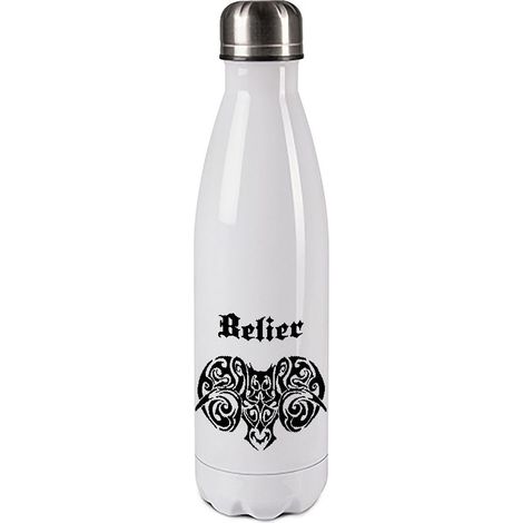 Bouteille isotherme en inox 750 ml - Bélier by Cbkreation (1/2)
