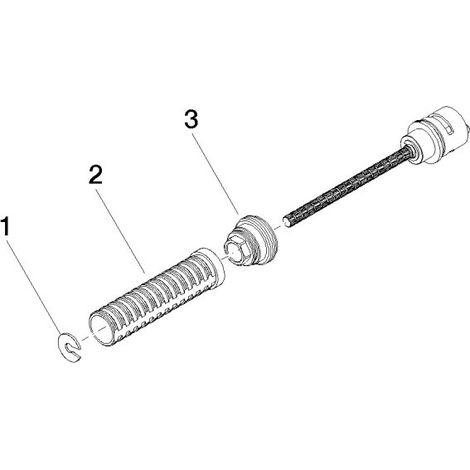 Dornbracht 9090031590090 conversion 180 degrés pièces de rechange (1/2)