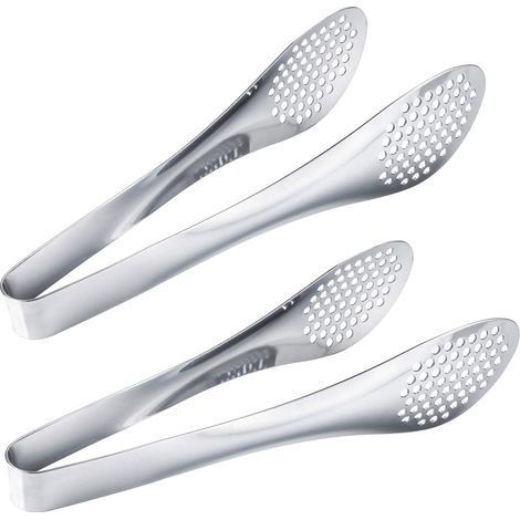 Pinces à Barbecue De 12 Pouces, Pinces à Barbecue En Acier Inoxydable, Pinces à Grill Haut De Gamme Pour La Cuisson, Pinces En Métal Pour Viande Massive, Pinces De Cuisine Verrouillables (1/5)