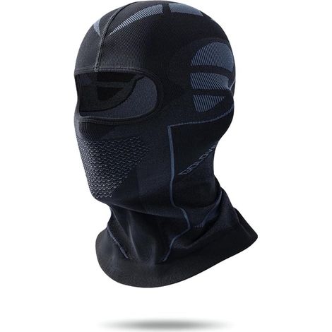 Cagoule et cache-cou professionnel pour le ski et la moto, unisexe, utilisable comme doublure de casque ou pour la moto. Respirant, il convient au ski, au vélo, à la moto et à d'autres sports. Taille (1/5)