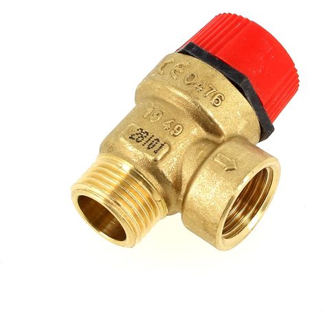 Valvola di sicurezza 3 bar sx9950600 per caldaia baxi