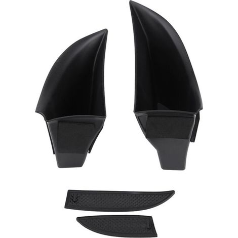 Caja de almacenamiento para la puerta del coche – 2 unidades, color negro, compatible con Mercedes-Benz Clase S W222 (2014–2018) (1/5)