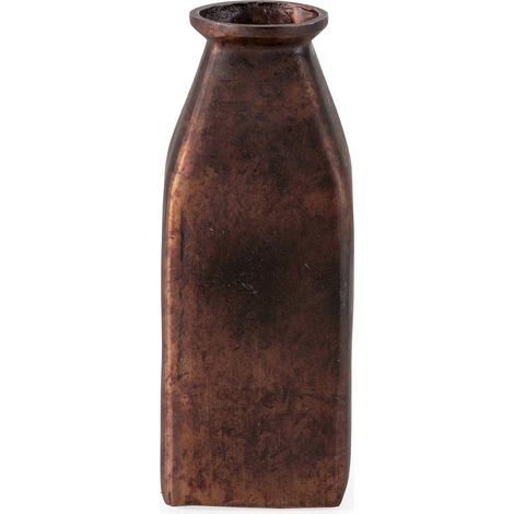 Vase élégant bronze vieilli thai natura - Bronze vieilli élégant et raffiné (1/2)