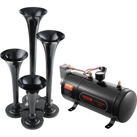 Kit de Klaxon de Train, Sortie Sonore de 150dB, Construction Durable, 3L (1/5)