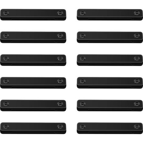 12 Clips Magnétiques pour Fenêtre, Clips Magnétiques pour Moustiquaire, Boucles Fixation pour Fenêtre D'écran, Aimants Magnétiques pour Moustiquaires Fenetre, pour Écrans Anti-Insectes (1/5)