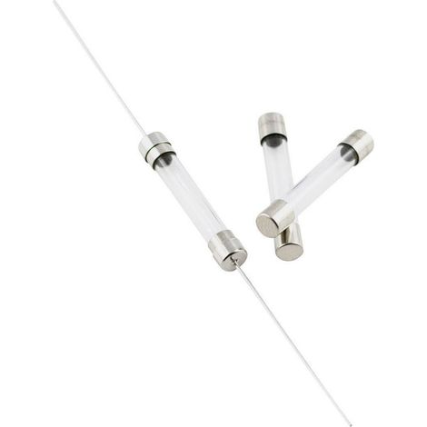 TRU COMPONENTS 1576685 TC-530214 Feinsicherung (Ø x L) 5 mm x 30 mm 0.5 A 500 V Mittelträge -mT- Inh