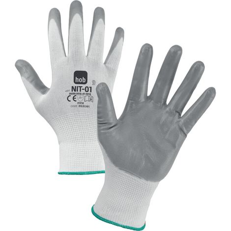 GUANTI HOB POLIESTERE/NITRILE NBR NIT-01 TG.  9 Q.TA 12