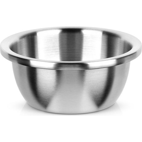Thermo-Küchenschüssel aus Stahl zum Servieren von Gerichten und Salaten, 20 cm, 1,5 l