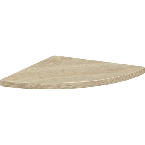 Dolle Regalboden Eckregal Eiche Lite 30 x 30 x 1,9 cm sand melaminbeschichtet Einlegeboden