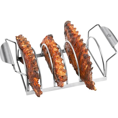 Gefu Support travers de porc argenté acier inoxydable (1/2)