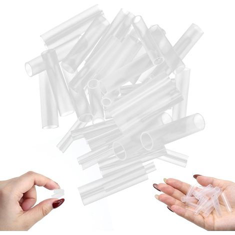 100 Manchons de greffage en Silicone pour Arbres fruitiers, Manchons de greffage en Silicone pour Arbres fruitiers, Outils de greffage, Accessoires pour Plantes, Protection pour Tronc d'arbre (1/5)