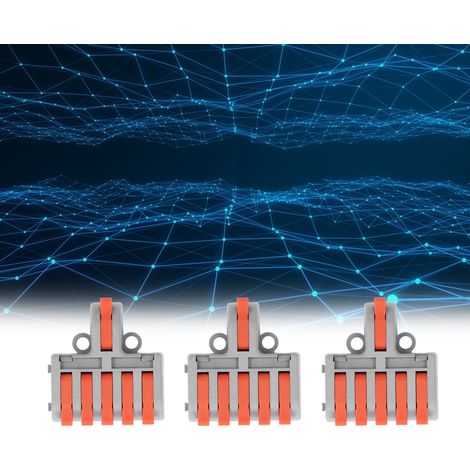 Répartiteur/connecteur de câble en nylon DF-15 (15 pièces par paquet) (1/5)