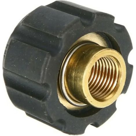 Adaptateur M22 1/4 pour tuyau de nettoyeur haute pression Kärcher, raccord rapide pour lance à mousse. (1/5)