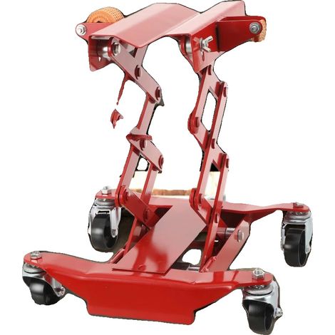 Gato de transmisión montado en el suelo, capacidad de 200 kg, rango de altura de 185 mm a 590 mm, dimensiones de la base 420 mm x 400 mm, tamaño de la huella de accionamiento 1/2" de diámetro cuadrado (1/5)