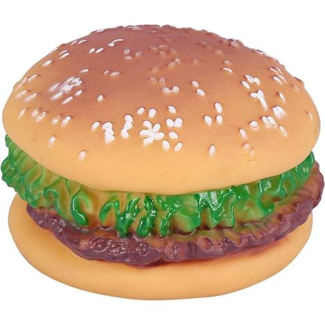 Jouet créatif pour animaux de compagnie et chats avec un son de hamburger (1/4)