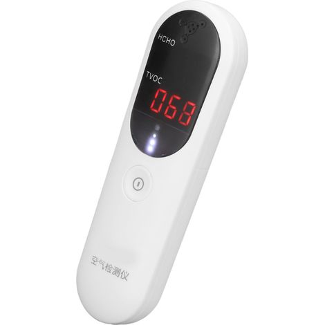 Détecteur de qualité d'air intérieur, mesureur de formaldéhyde et TVOC, testeur portable pour maison, outil de surveillance précis. (1/5)