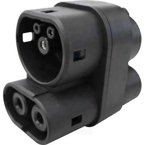 Adaptateur de connecteur de charge CCS1 vers CCS2 pour véhicule électrique 1000 V 250 A (1/5)