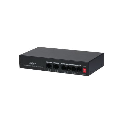 PFS3006-4ET-36 - Switch no administrado de 6 puertos (4 PoE de 36 W)