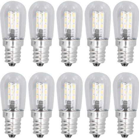 10 pièces LED E12 ampoule verre petit plafonnier ampoule 500LM applique ampoule pour chambre bureau 220V (1/5)