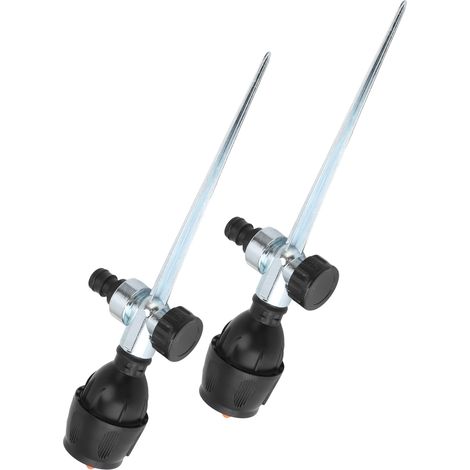Arroseur rotatif automatique à aiguille avec insert métallique, arroseur à 360 degrés pour jardin et pelouse (1/5)
