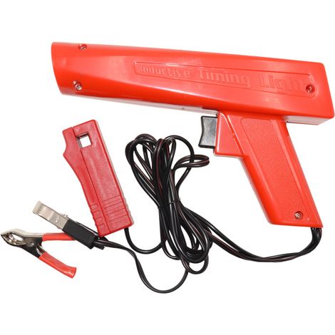 Outil de réparation de l'allumage moteur par lampe stroboscopique à induction xénon One Piece pour voitures et motos - Rouge (1/4)