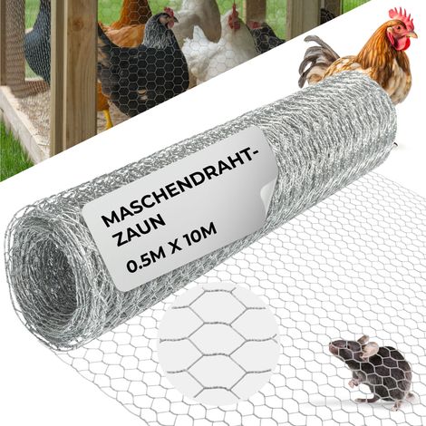 Geflecht GARDEN HEX ZN 500/16/0,7 mm, sechseckig, Garten, Tierzucht, Pack. 10 m (1/5)