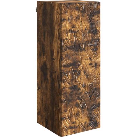 Wall-Mounted Cabinet Smoked Oak 33 x 34.5 x 90 cm vidaXL (1/5)
