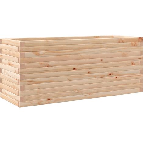 Maison Exclusive - Fioriera da Giardino 110x40x45,5 cm in Legno Massello di Pino