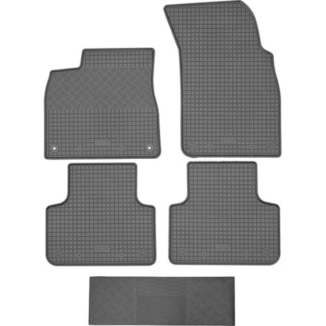 RIGUM 903362 Fußmatten + 900101 Abdeckung - Audi Q8 SUV ab 2019, AV2, vorne und hinten - EINBAU