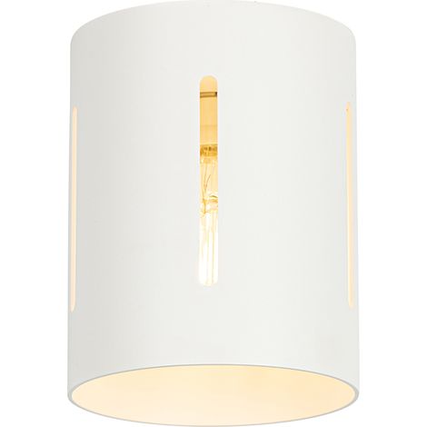 QAZQA Faretto yana - Design - Alluminio - Bianco - Cilindro Max. 1 x Watt