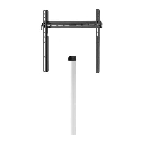 Les Tendances – Support TV mural pour écrans 32-80 pouces – Charge 50 kg – Goulotte cache-câbles aluminium – Norme Vesa 200/300/400 – AC1WMWT (1/5)