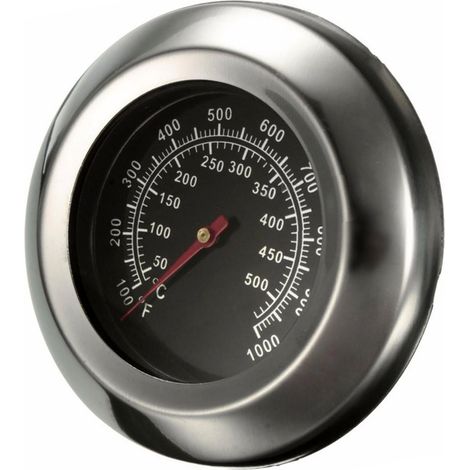 Thermomètre de four en acier inoxydable à large plage de températures, thermomètre à viande pour la cuisine et le barbecue. (1/5)