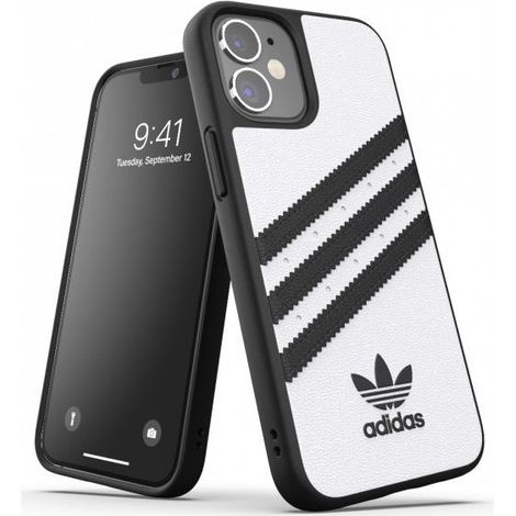 Adidas 3-Stripes funda para teléfono móvil 13,7 cm (5.4") Negro, Blanco (1/4)